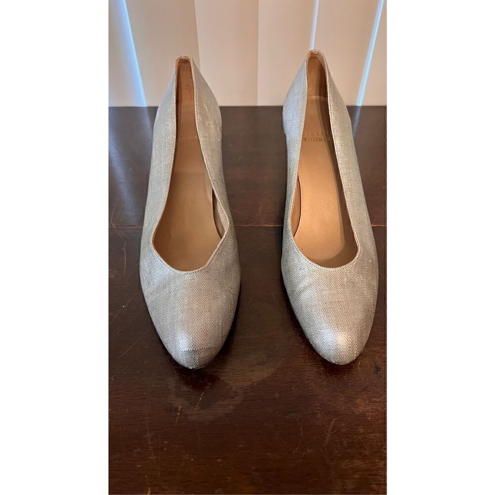 Stuart WEITZMAN CURVEBLOCK 85MM PUMPS size 8M